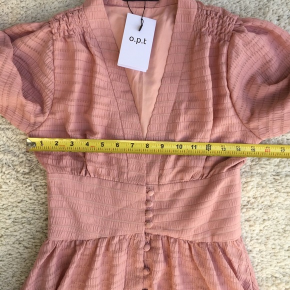 O.p.t Dresses Opt Pink Maxi Dress Poshmark